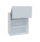 MHVV - 65D horní skříňka boxová, 2 výkloypy, 770x654x440, korpus bílý, výklopy bílá